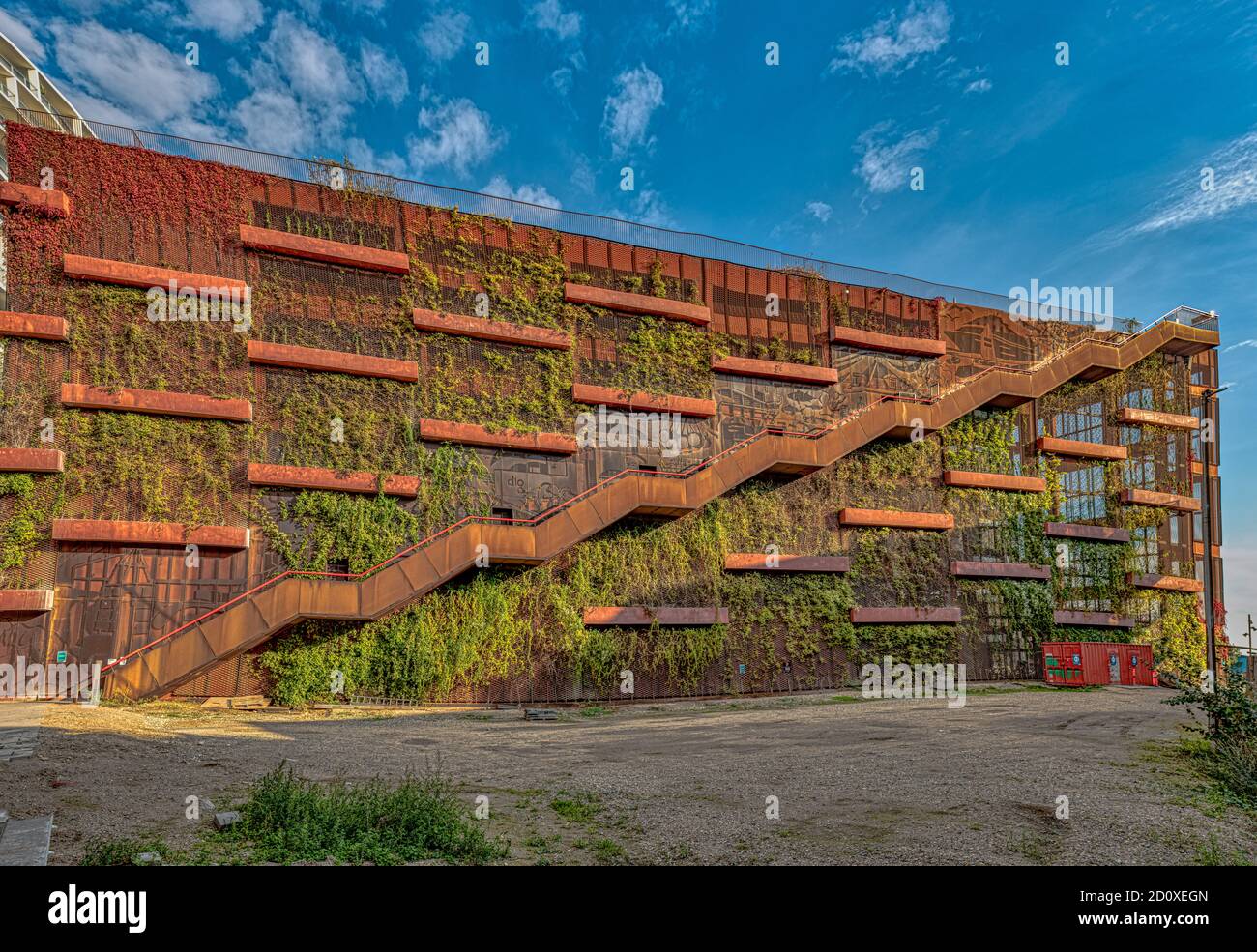 Konditaget Lüders ist ein Erholungsraum auf einem mehrstöckigen Parkplatz in Kopenhagen, 30. September 2020 Stockfoto