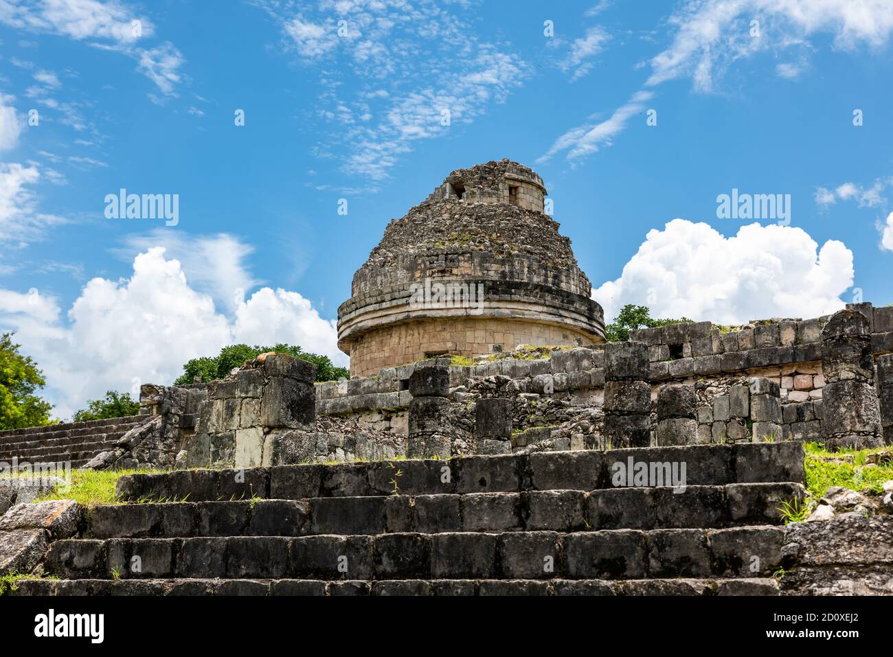 Maya-Ruinen im Tulum National Park (Yucatan, Mexiko). Stockfoto