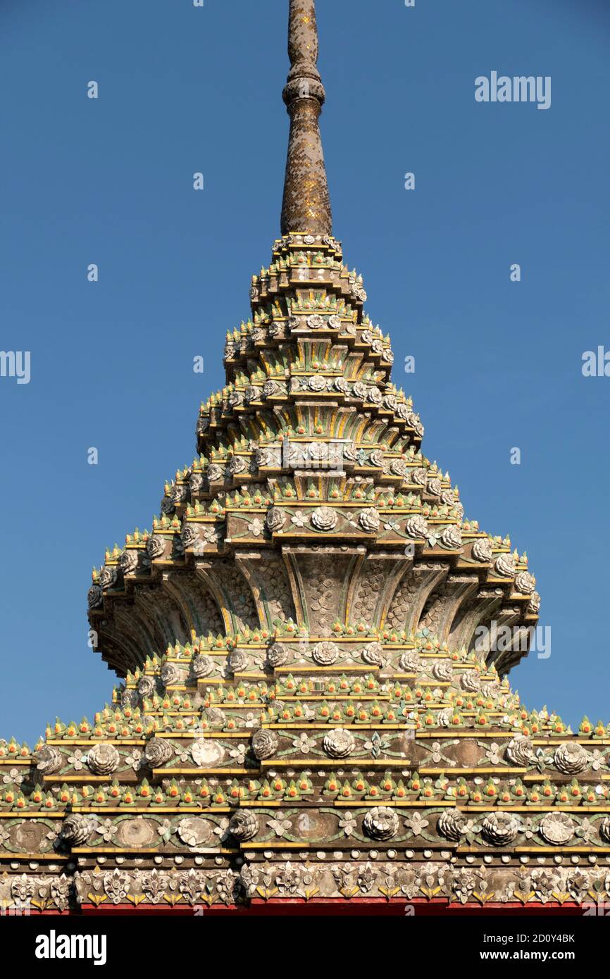 Wat Pho - der Tempel des Reclining Buddha, Bangkok, Thailand, Südostasien Stockfoto Wat Pho - der Tempel des Reclining Buddha, Bangkok, Thailand, Südostasien Stockfoto