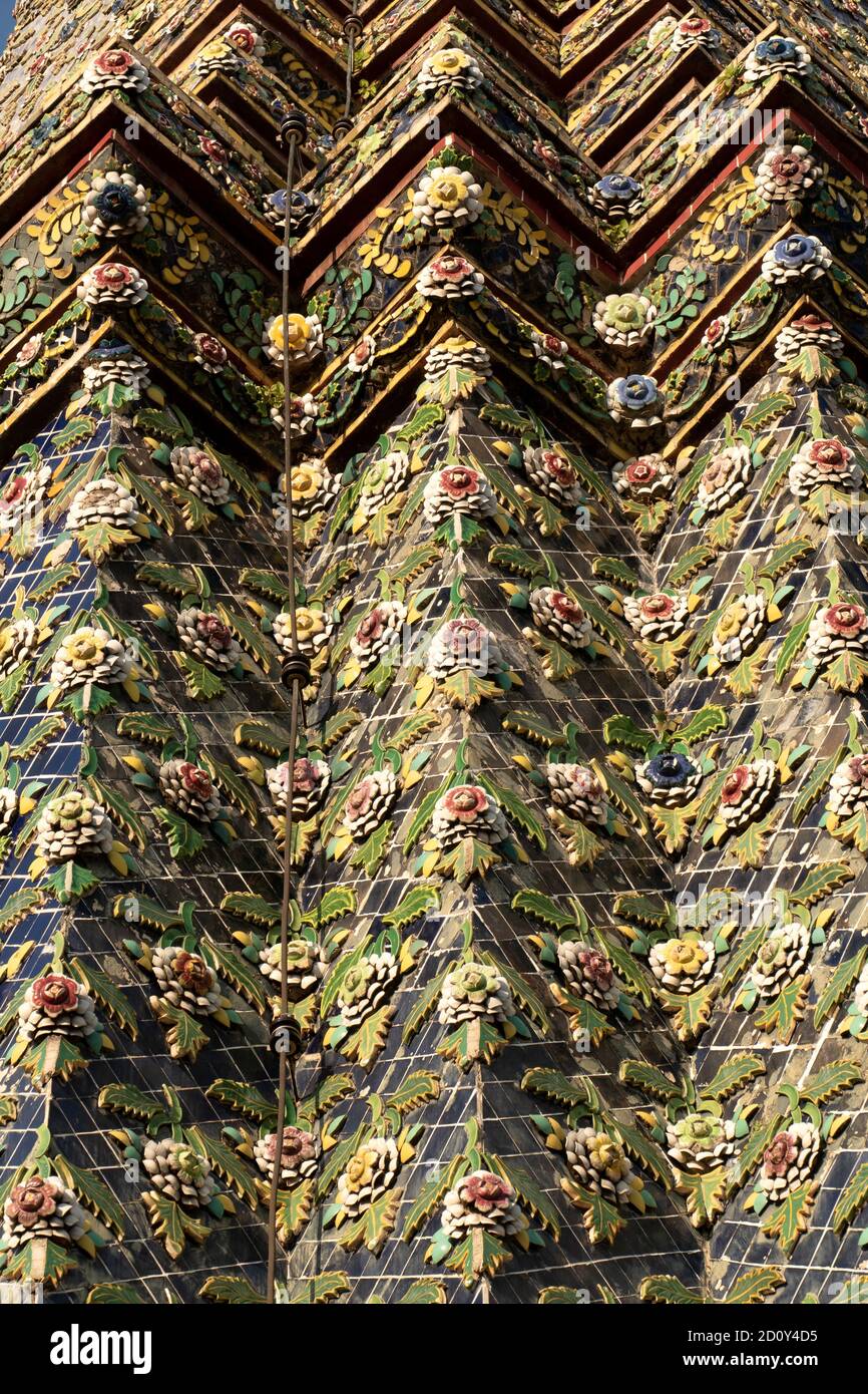 Wat Pho - der Tempel des Reclining Buddha, Bangkok, Thailand, Südostasien Stockfoto Wat Pho - der Tempel des Reclining Buddha, Bangkok, Thailand, Südostasien Stockfoto