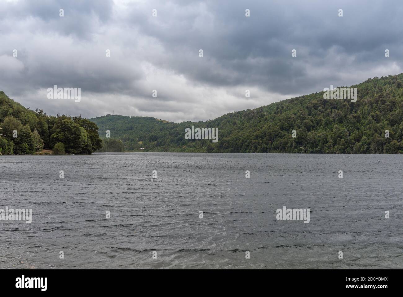 Tinquilco See im Huerquehue Nationalpark, Pucon, Chile Stockfoto