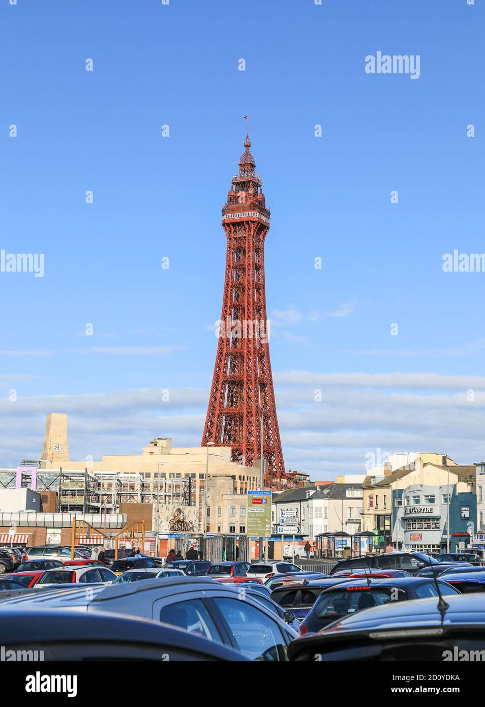 Blackpool Tower, Blackpool, Lancashire, England, Vereinigtes Königreich Stockfoto