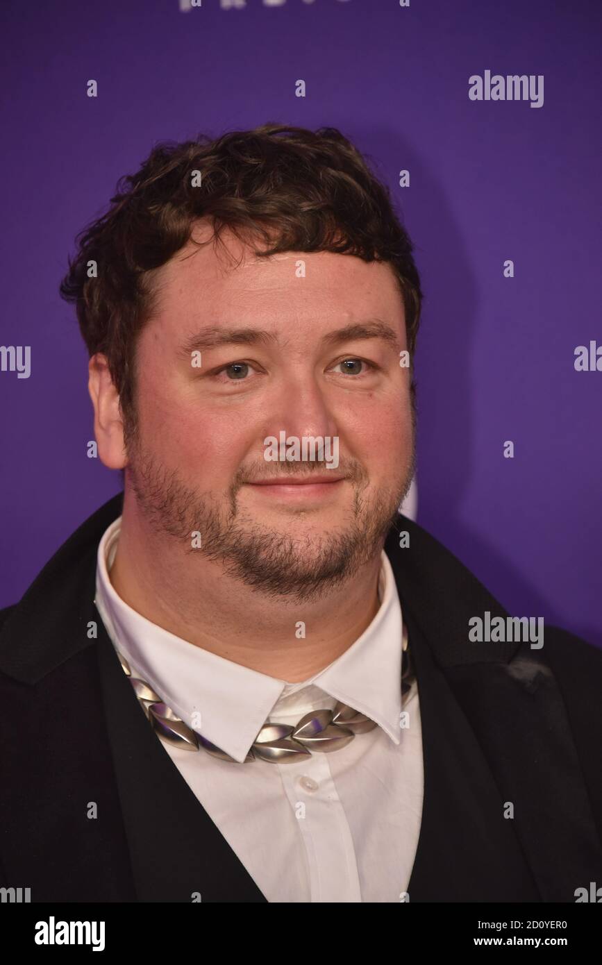 Köln, Deutschland. Oktober 2020. Schauspieler Daniel Zillmann kommt zur Verleihung des Deutschen Comedypreises 2020.Quelle: Horst Galuschka/dpa/Alamy Live News Stockfoto