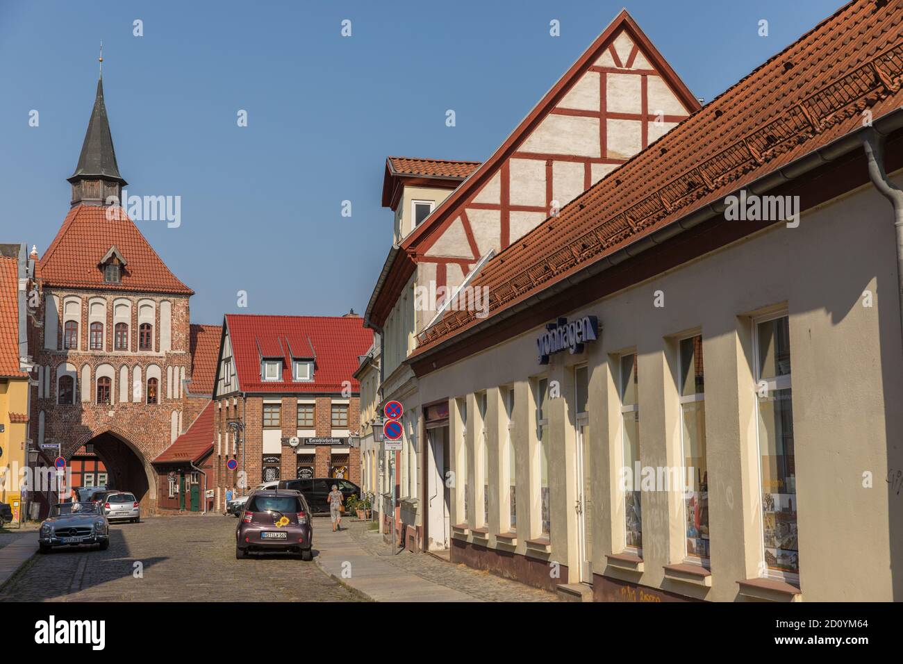 Rundgang durch Stralsund Stockfoto