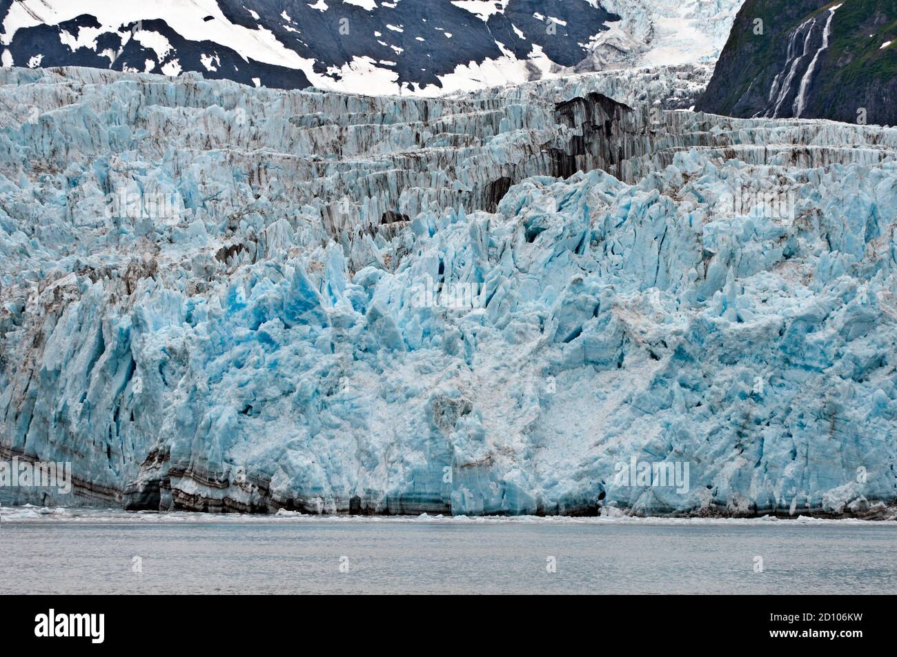 Gletscher im Prince William Sound, Alaska Stockfoto