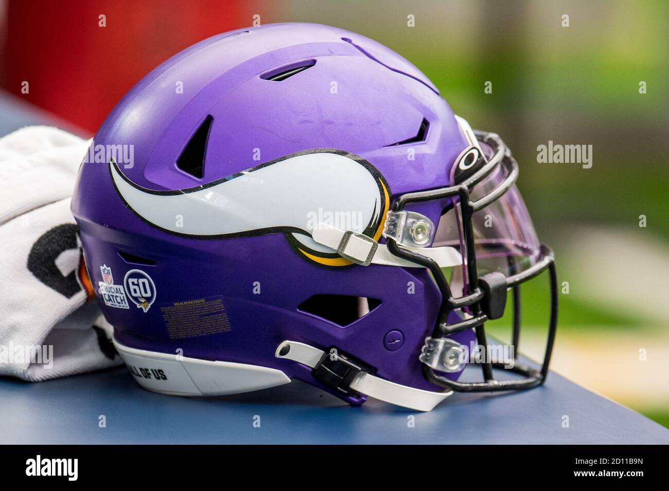 Minnesota Vikings Helmet Stockfotos Und Bilder Kaufen Alamy