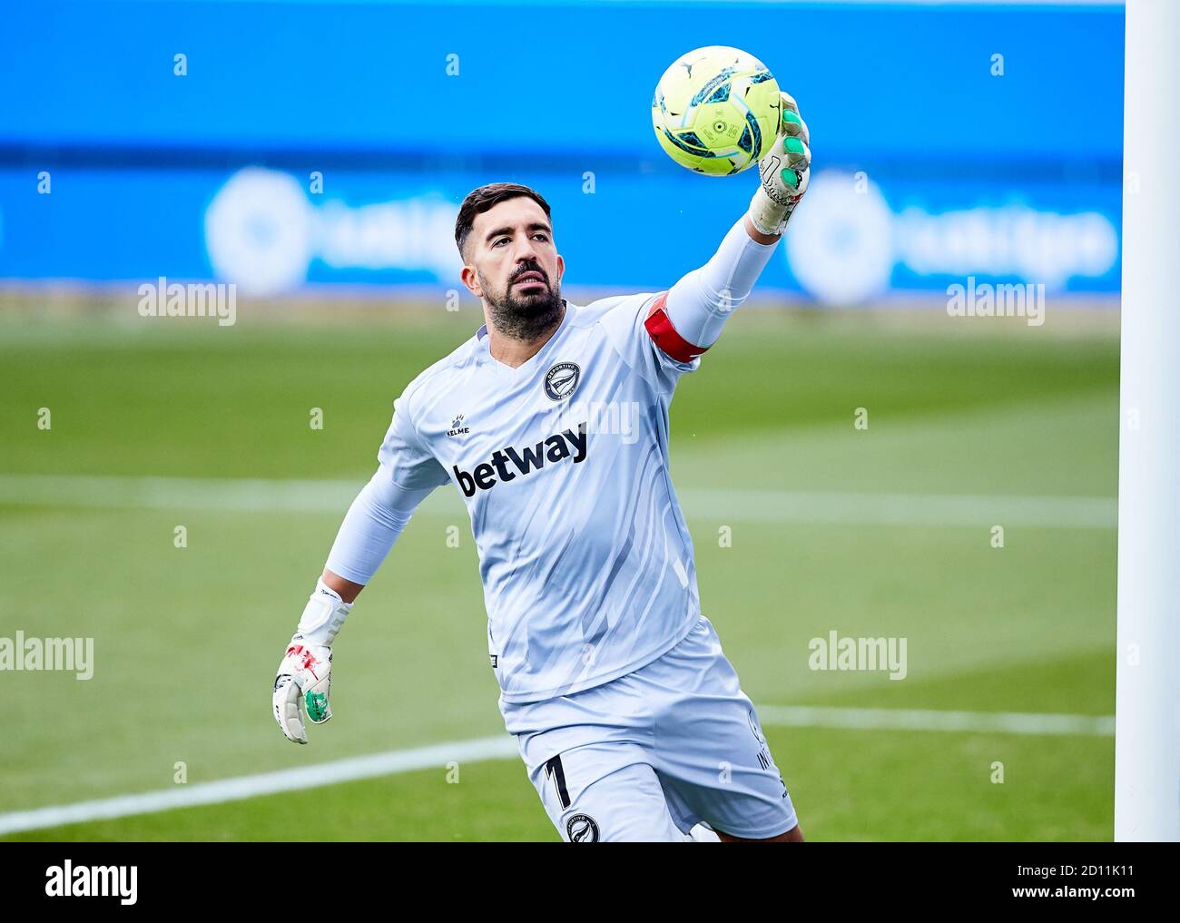 Fernando Pacheco von Deportivo Alaves während der spanischen Meisterschaft La Liga Fußballspiel zwischen Deportivo Alaves und Athletic Club De Bil Stockfoto