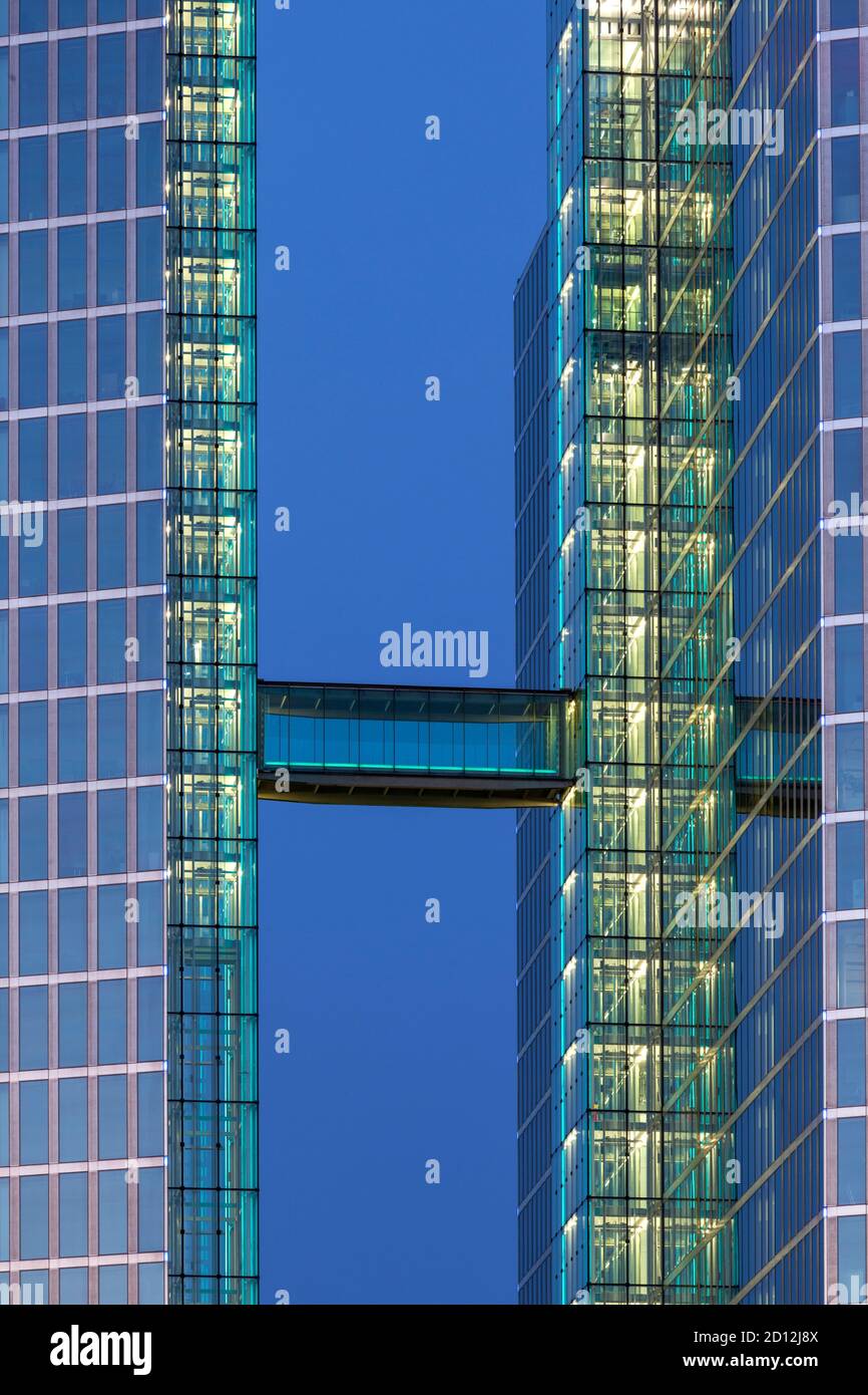 Geographie / Reisen, Deutschland, Bayern, München, Highlight Towers, München, Milbertshofen, Oberbayern, Additional-Rights-Clearance-Info-not-available Stockfoto