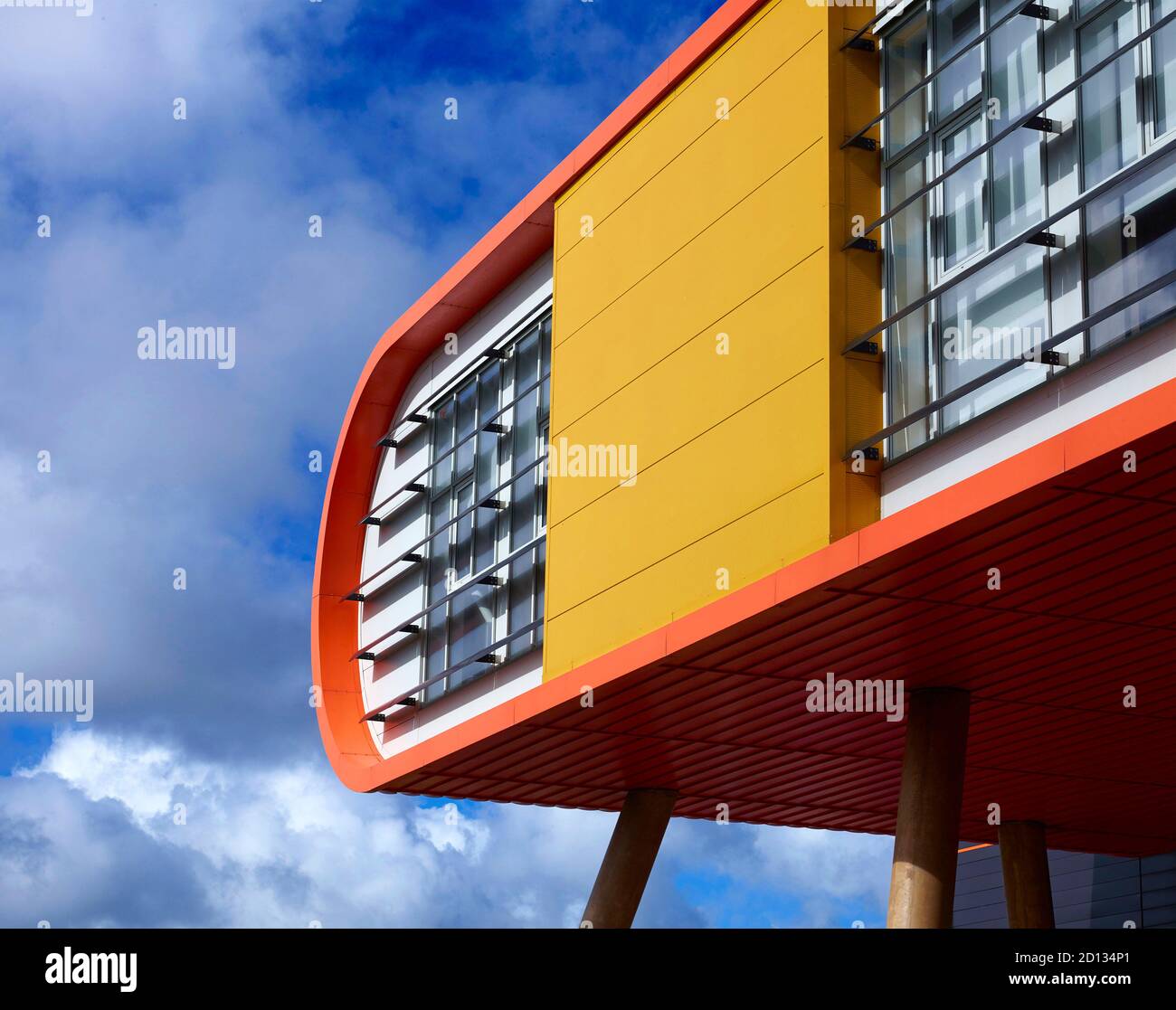Das wunderbare Oracle Community Gebäude in Blackpool, Nordwestengland, Großbritannien Stockfoto