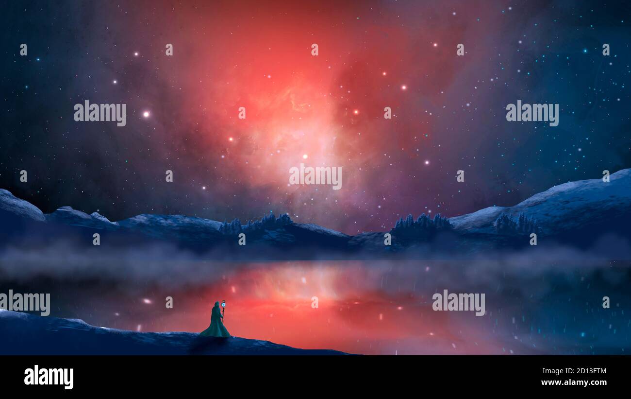 The Wizard Nebula Stockfotos Und Bilder Kaufen Alamy