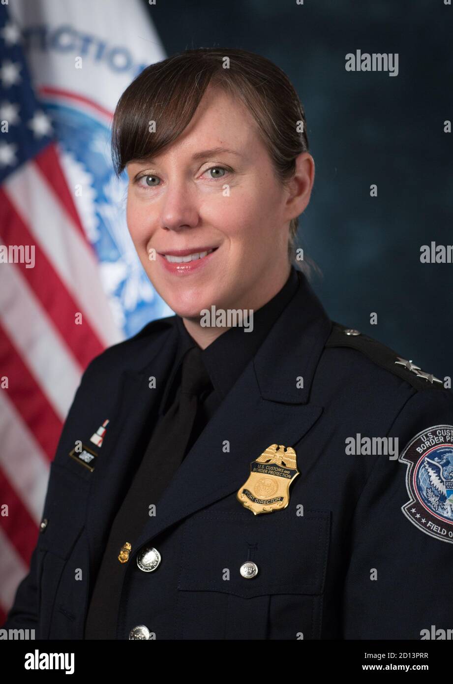 Casey Durst, offizielles Porträt, 13. Januar 2017. US-Zoll und Grenzschutz Stockfoto