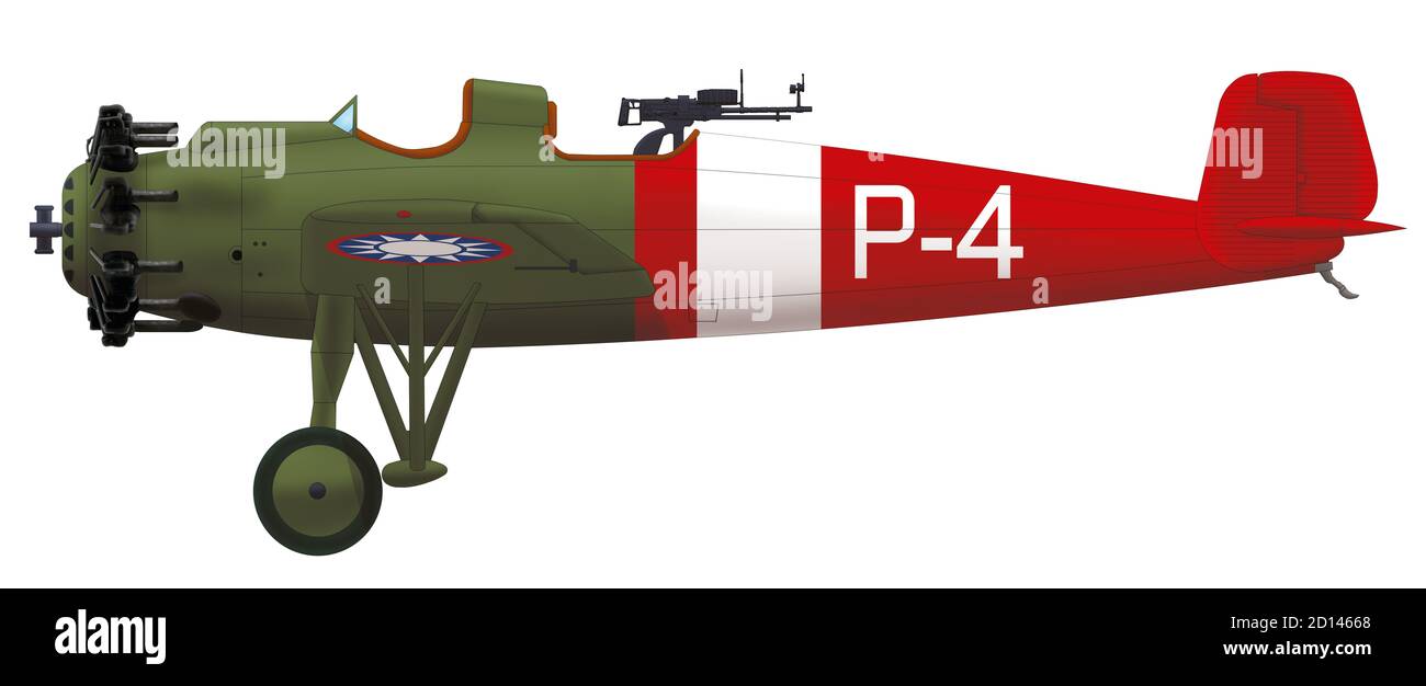 Junkers K 47 (P-4) der Luftwaffe der Republik China, 1932 Stockfoto