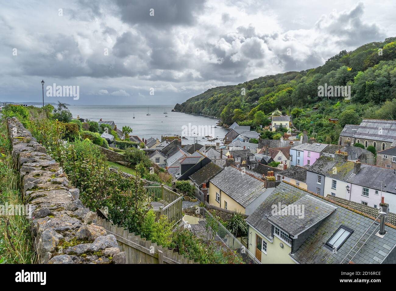 Cawsand & Kingsand auf der Rame Peninsula in Devon England Stockfoto