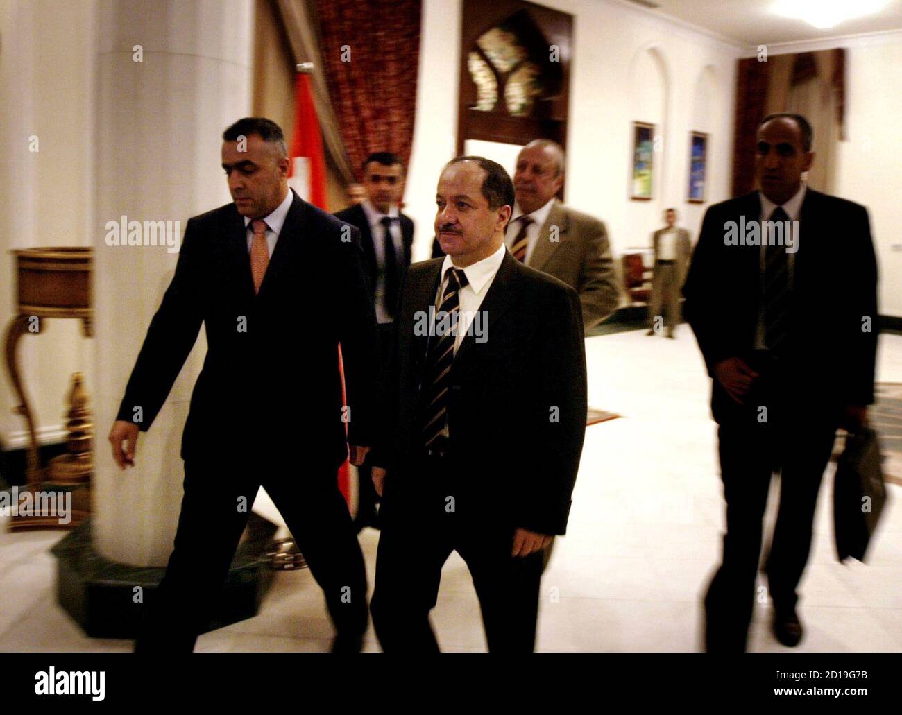 Massoud Barzani President Iraqi Kurdistan Stockfotos Und Bilder Kaufen Alamy