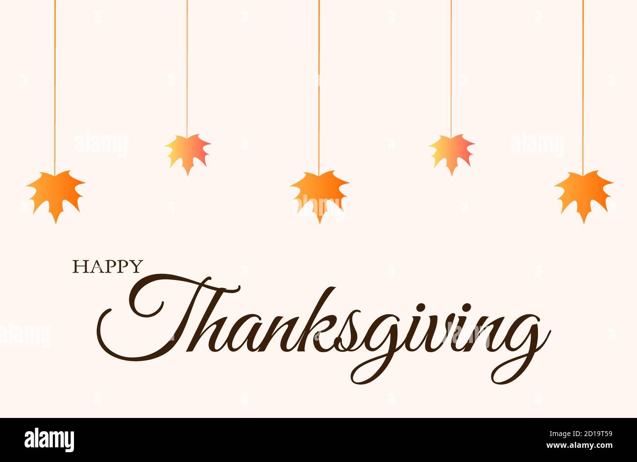 Happy Thanksgiving Essen, trinken und dankbar sein Zitat Feiertag Partei Poster oder Gruß Text Design Vorlage. Vektor Thanksgiving Herbst Kürbis und Stock Vektor