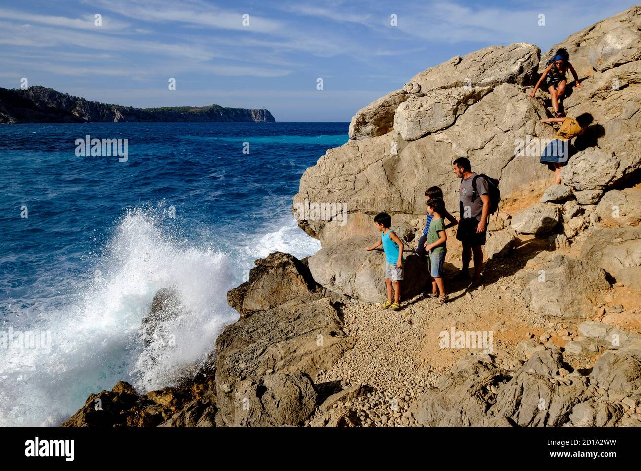 Es Coll Baix, Alcudia, Mallorca, balearen, spanien, europa Stockfoto