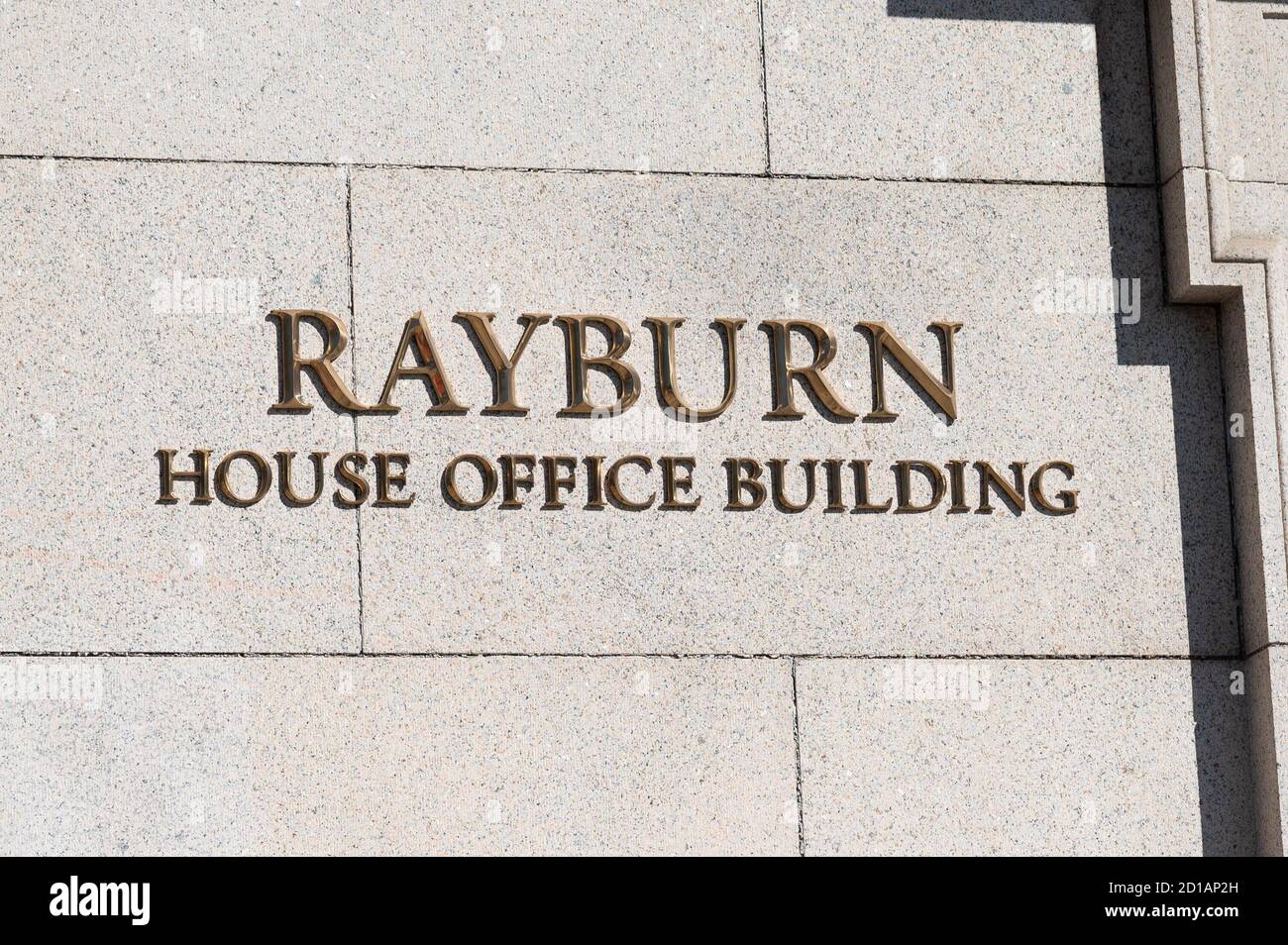 Washington, USA 05. Oktober 2020. 5. Oktober 2020 - Washington, DC, USA: Das Bürogebäude des Rayburn House befindet sich in der Nähe des US-Kapitols. (Foto: Michael Brochstein/Sipa USA) Quelle: SIPA USA/Alamy Live News Stockfoto