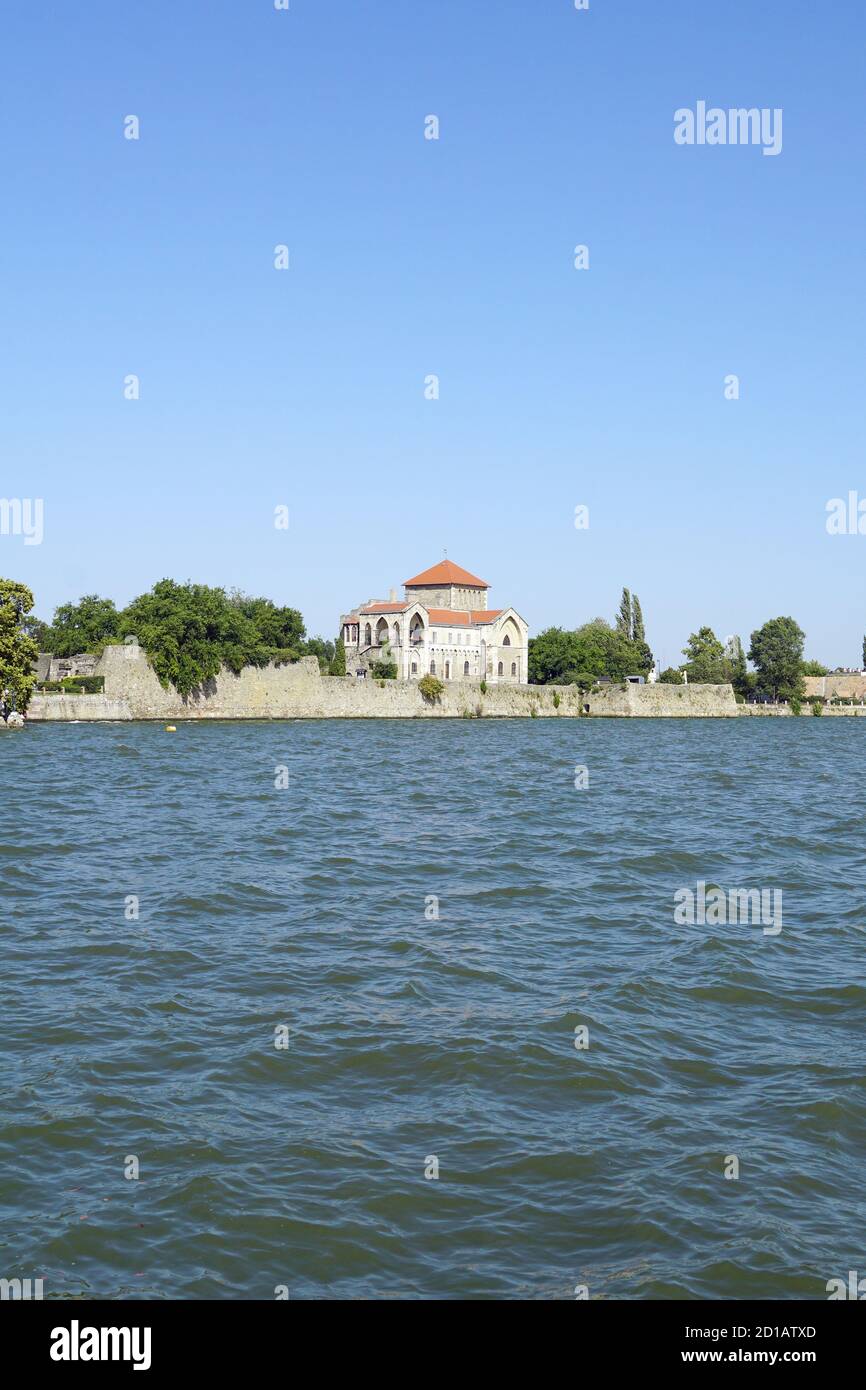 Burg Tata, Tata, Komitat Komárom-Esztergom, Ungarn, Magyarország, Europa Stockfoto