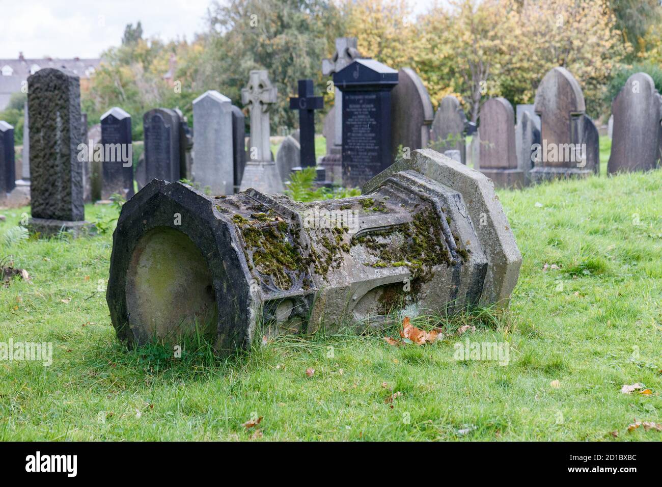 St. Catherine's Churchyard, Barton Road, Barton, Eccles Stockfoto