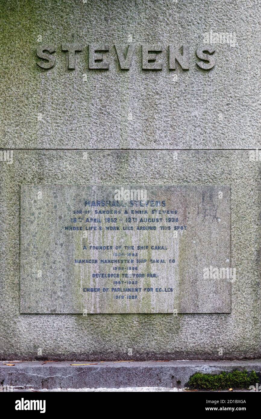 St. Catherine's Churchyard, Barton Road, Barton, Eccles Stockfoto