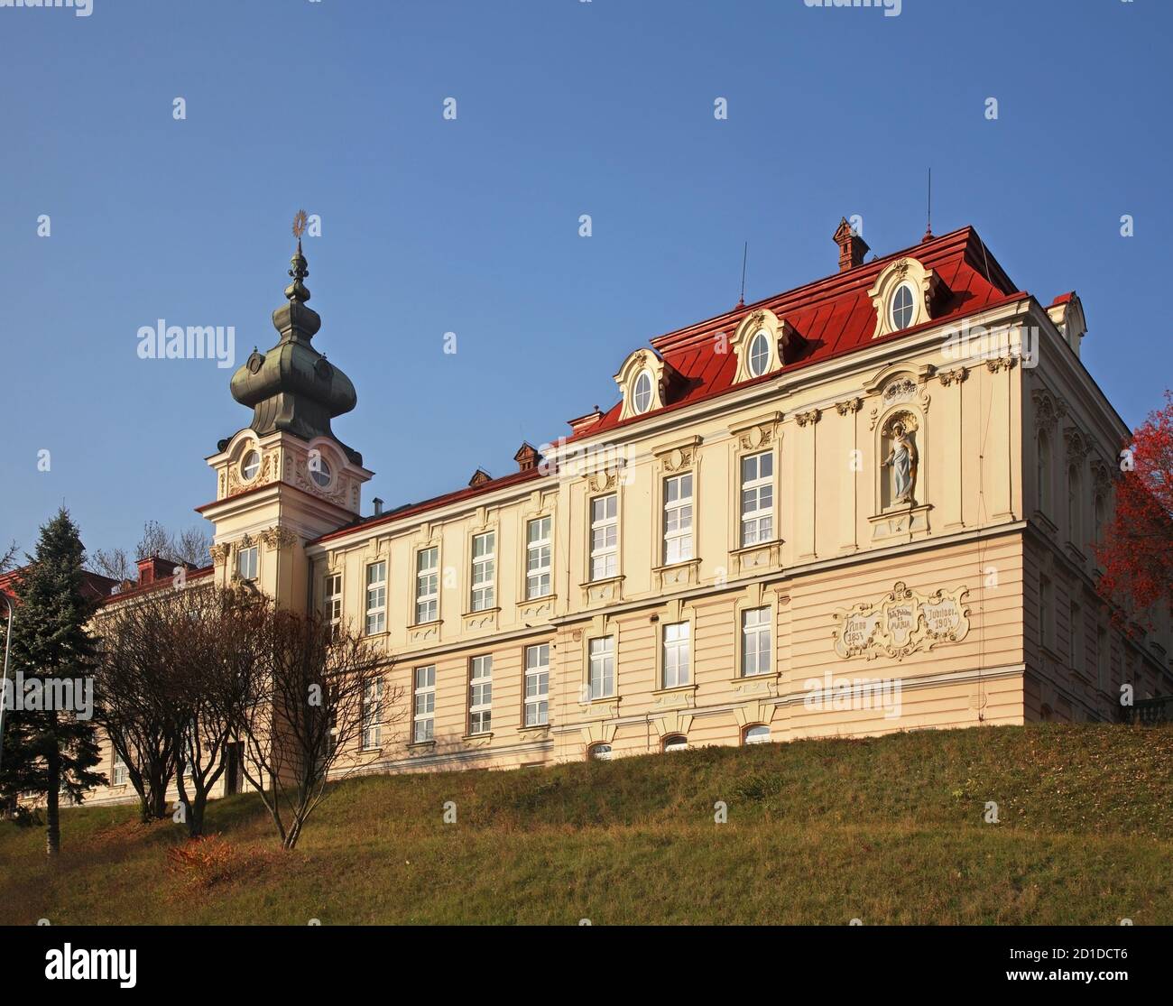 Orden des St. Elisabeth Krankenhauses in Cieszyn. Polen Stockfoto