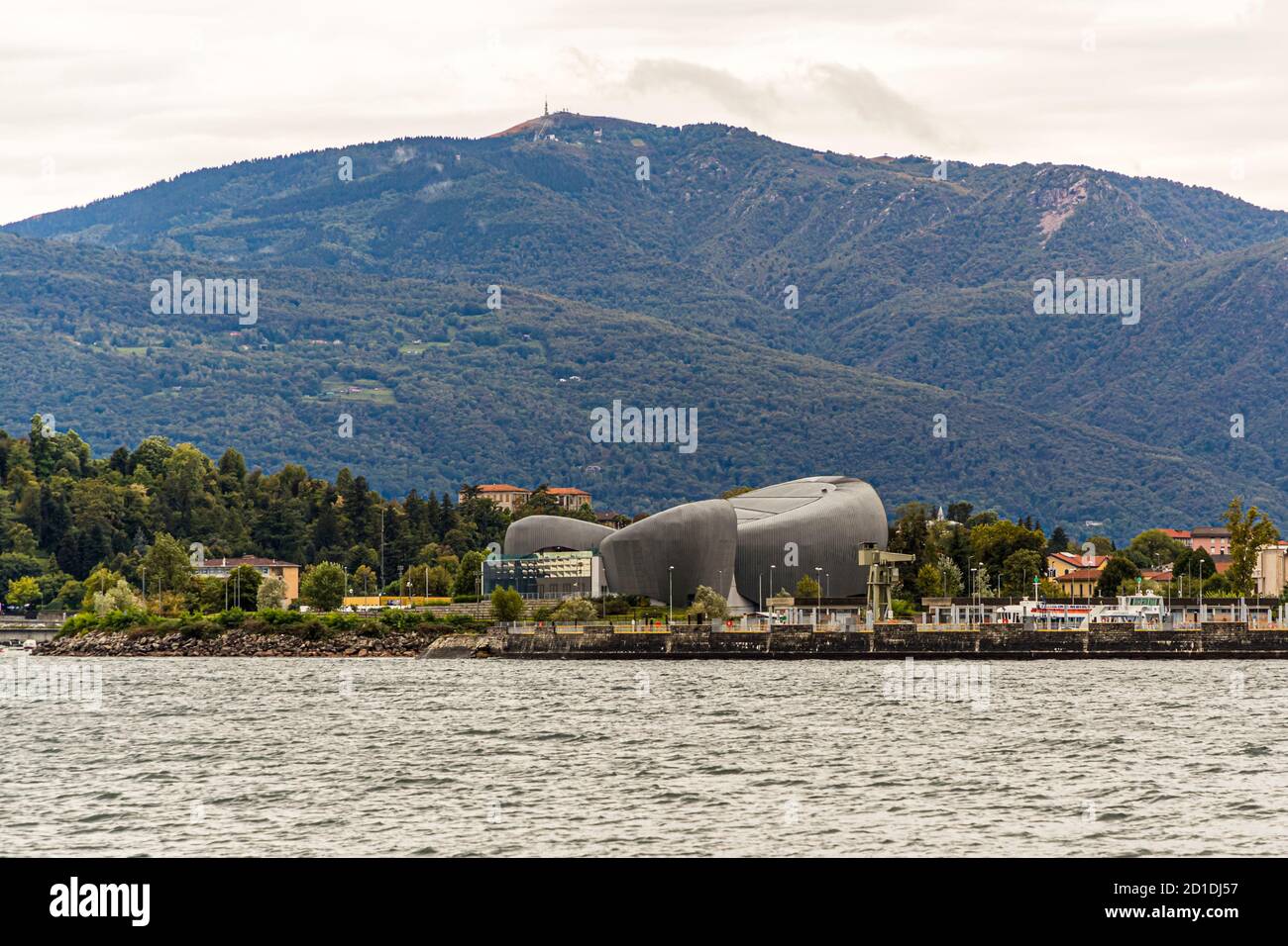 Theatergebäude Il Maggiore in Verbania, Italien Stockfoto