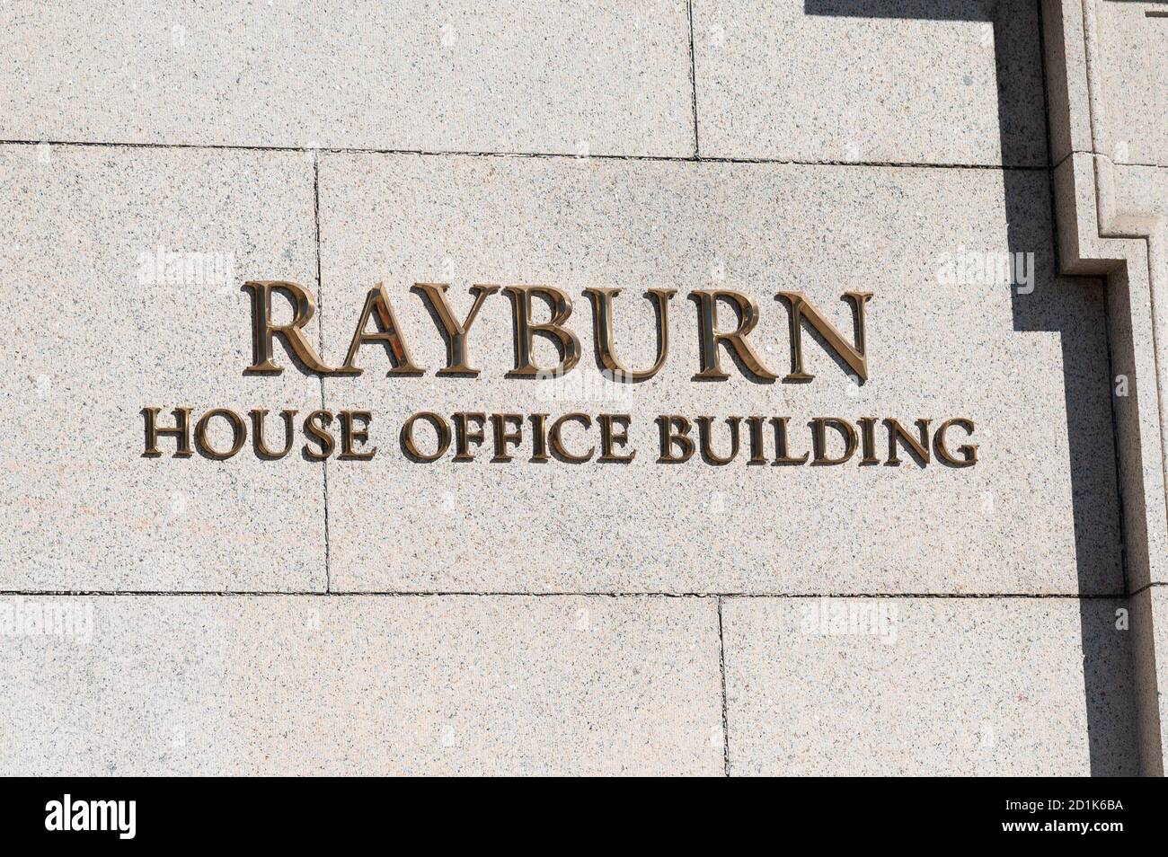 Washington, Usa. Oktober 2020. Das Bürogebäude des Rayburn House befindet sich in der Nähe des US-Kapitols. Kredit: SOPA Images Limited/Alamy Live Nachrichten Stockfoto