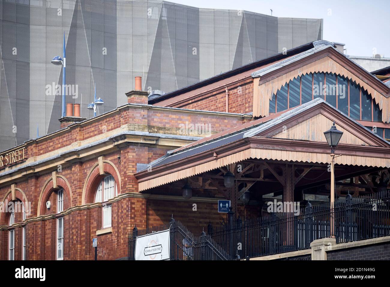 Bahnhof Birmingham Moor Street, Stockfoto