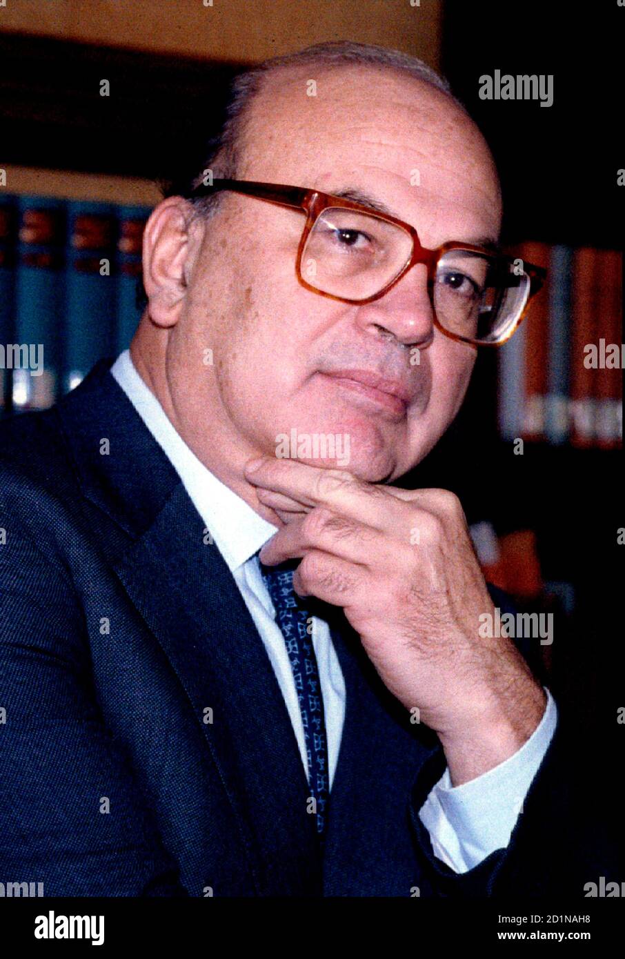 Bettino Craxi Ehemaliger Premierminister Von Italien In Seiner Villa In Hammamet Tunesien Wo Er 1994 Floh Verurteilung In Italien Fur Korruption Verbrechen Zu Entkommen Craxi Starb Am 19 Januar 2000 In Tunesien