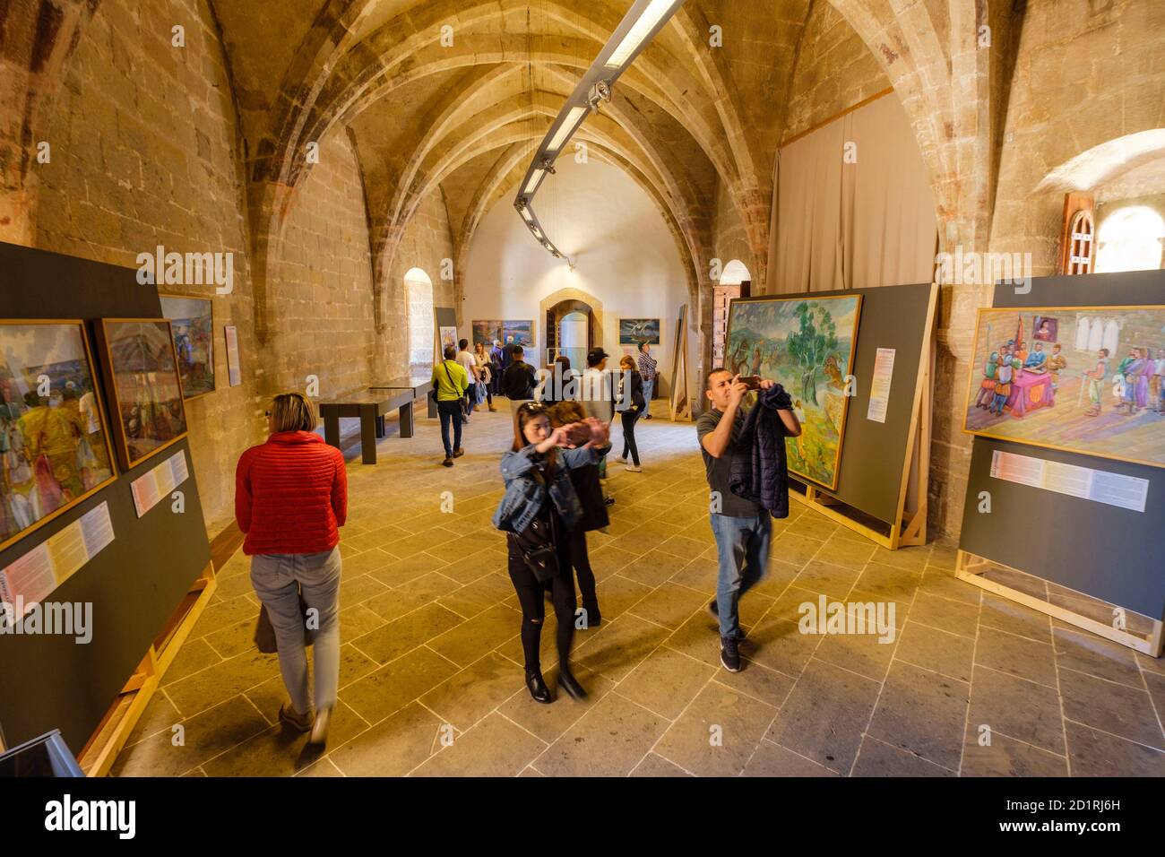 castillo de Bellver, Museo de Historia de la ciudad de Palma, siglo XIV, estilo gótico, Mallorca, balearen, Spanien Stockfoto