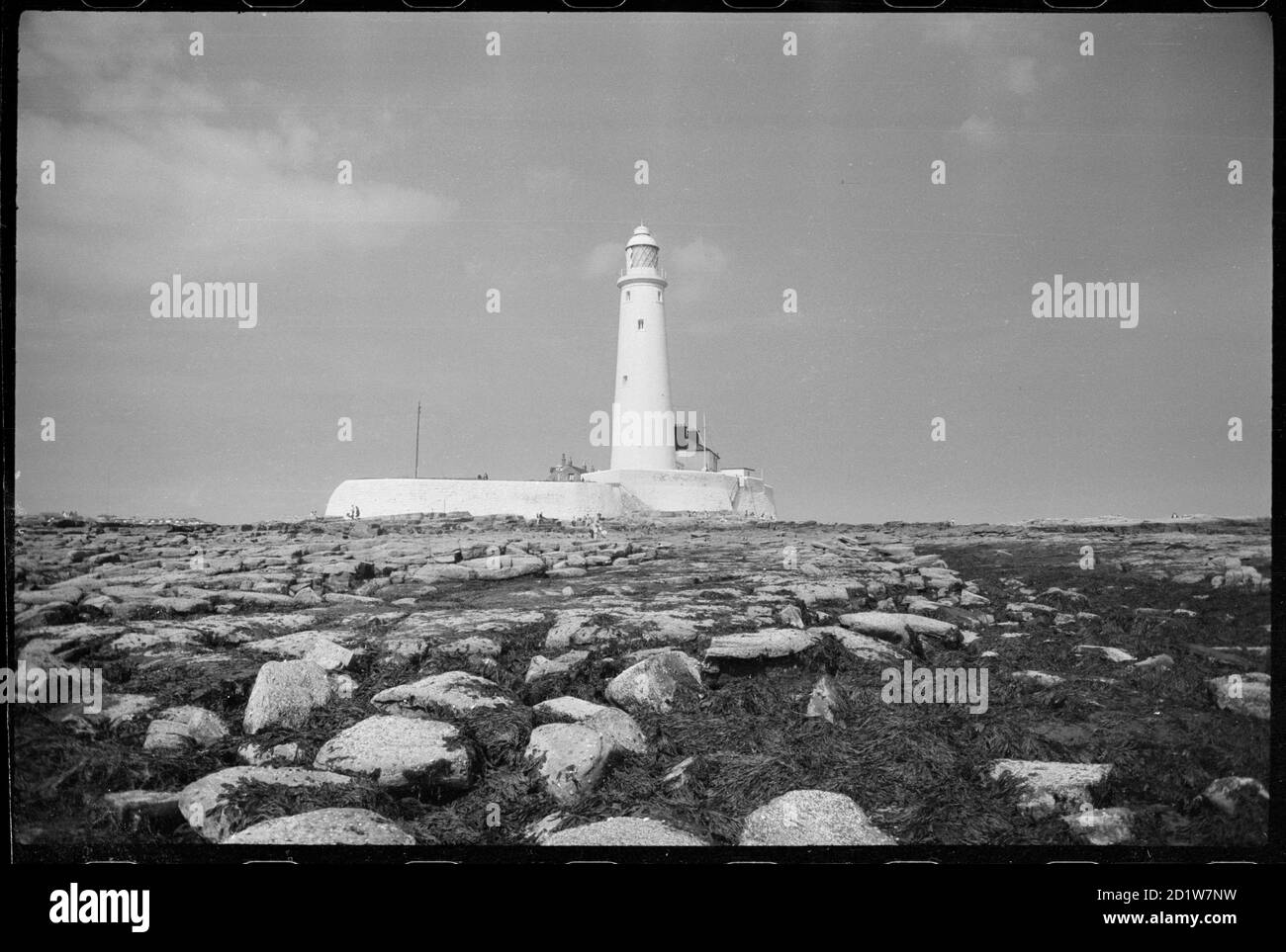 St Marys Lighthouse, Whitley Bay, North Tyneside, North Tyneside, Tyne and Wear, Großbritannien. Stockfoto