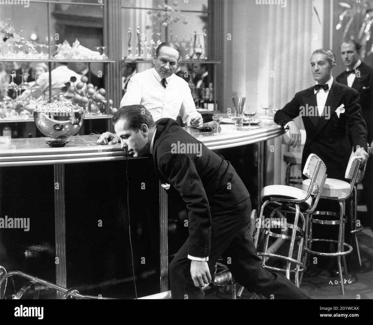 HUMPHREY BOGART Dying in ANGELS WITH DIRTY FACES 1938 Regisseur MICHAEL CURTIZ Warner Bros. Stockfoto