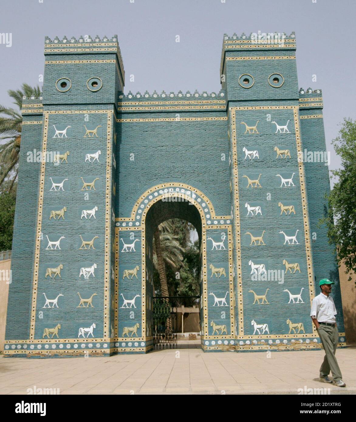 Ishtar Gate Babylon Iraq Middle Stockfotos Und Bilder Kaufen Alamy