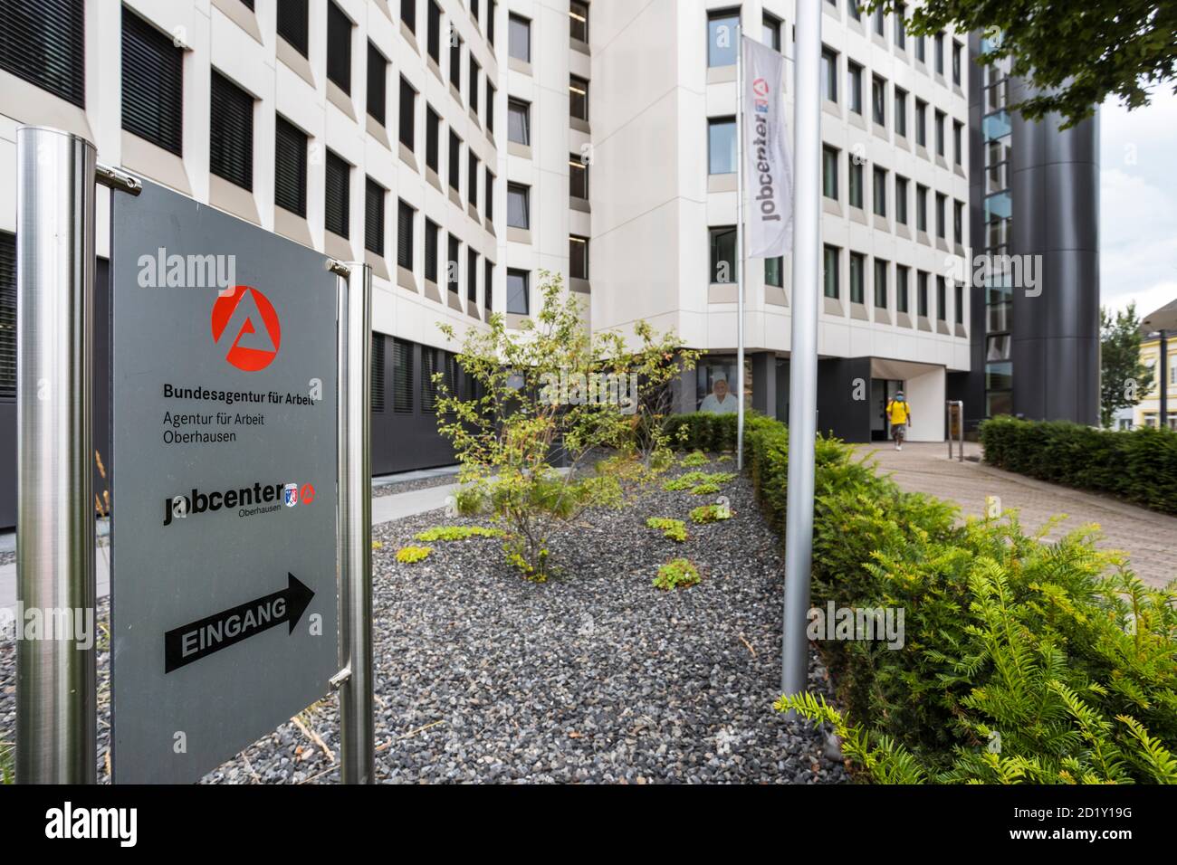 Arbeitsagentur Oberhausen Stockfoto