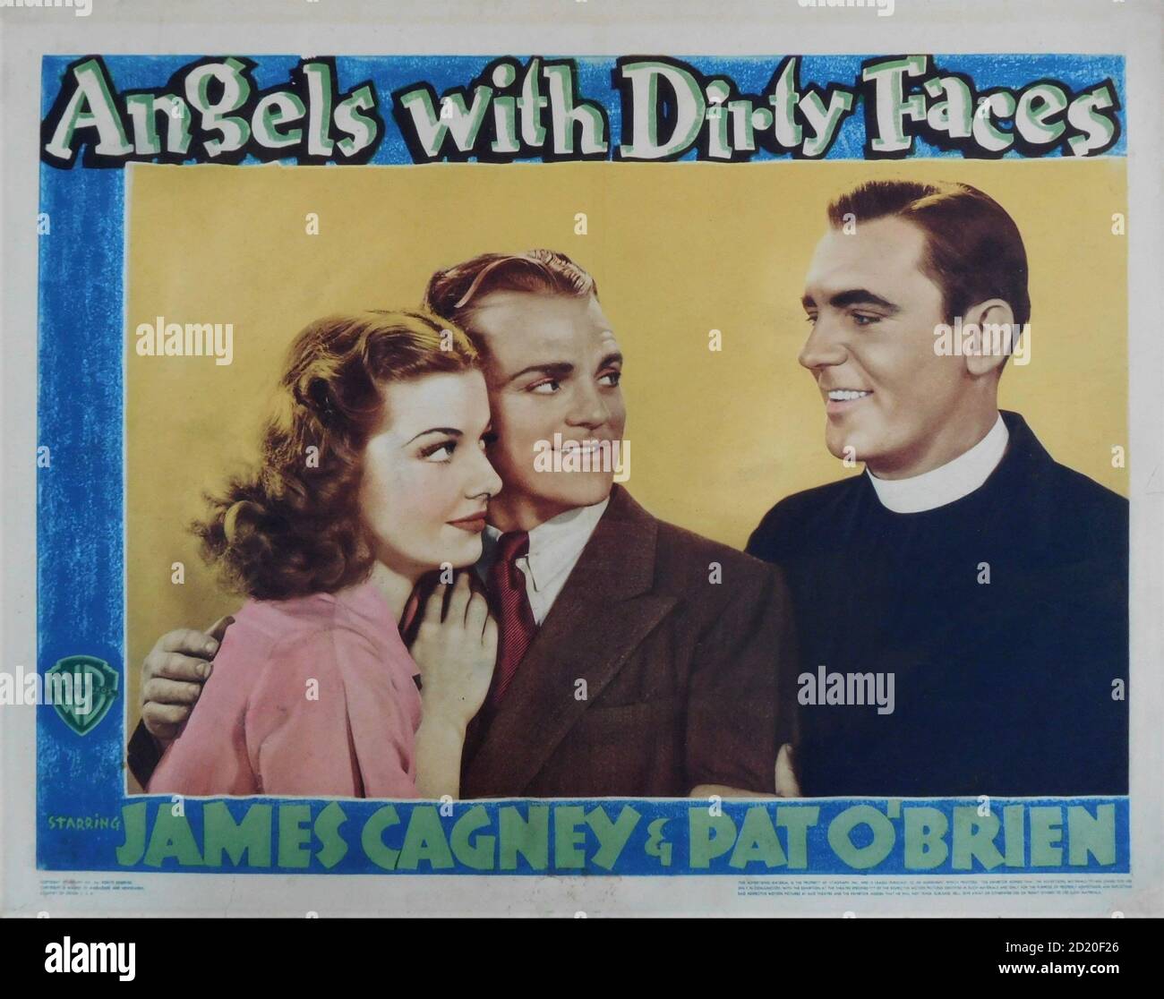 ANN SHERIDAN JAMES CAGNEY und PAT O'BRIEN in ANGELS WITH DIRTY FACES 1938 Regisseur MICHAEL CURTIZ Warner Bros Stockfoto