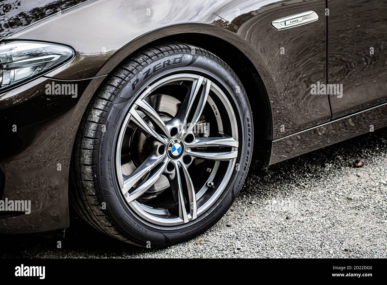 BMW F10 Stockfoto