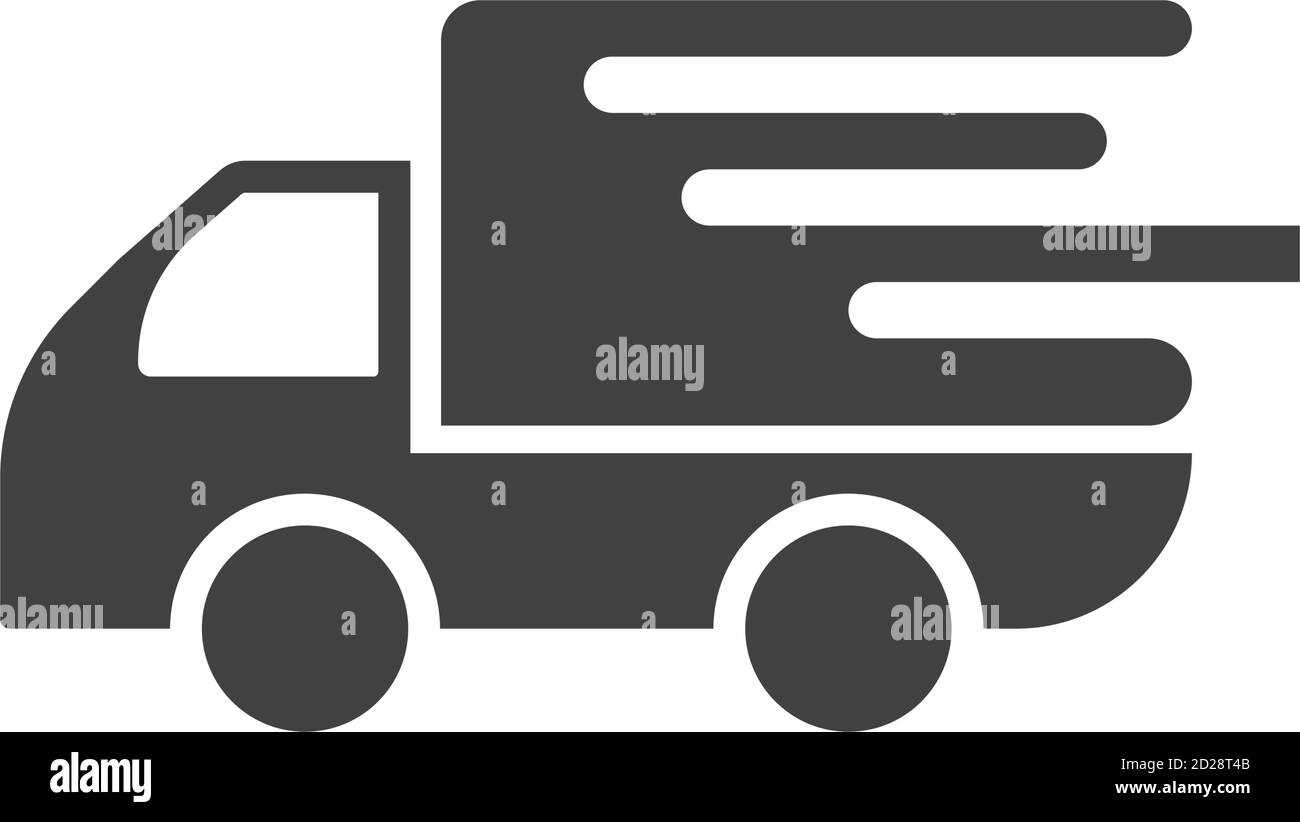 Schnelle Lieferung Logo Symbol Vorlage Illustration