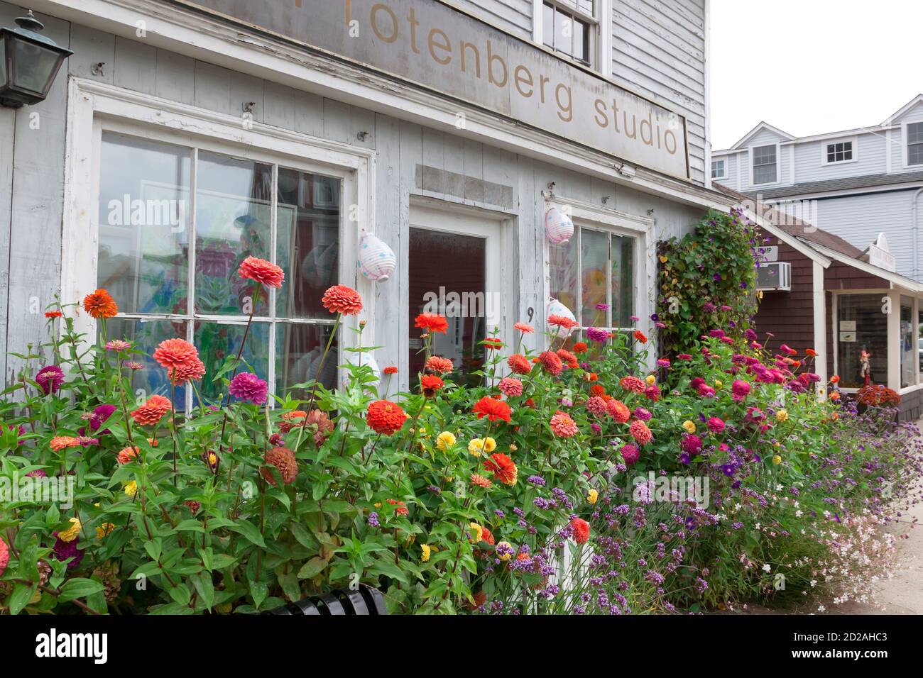 Judi Rotenberg Studio, eine Kunstgalerie in der Kunstkolonie Rockport, Massachusetts. Stockfoto