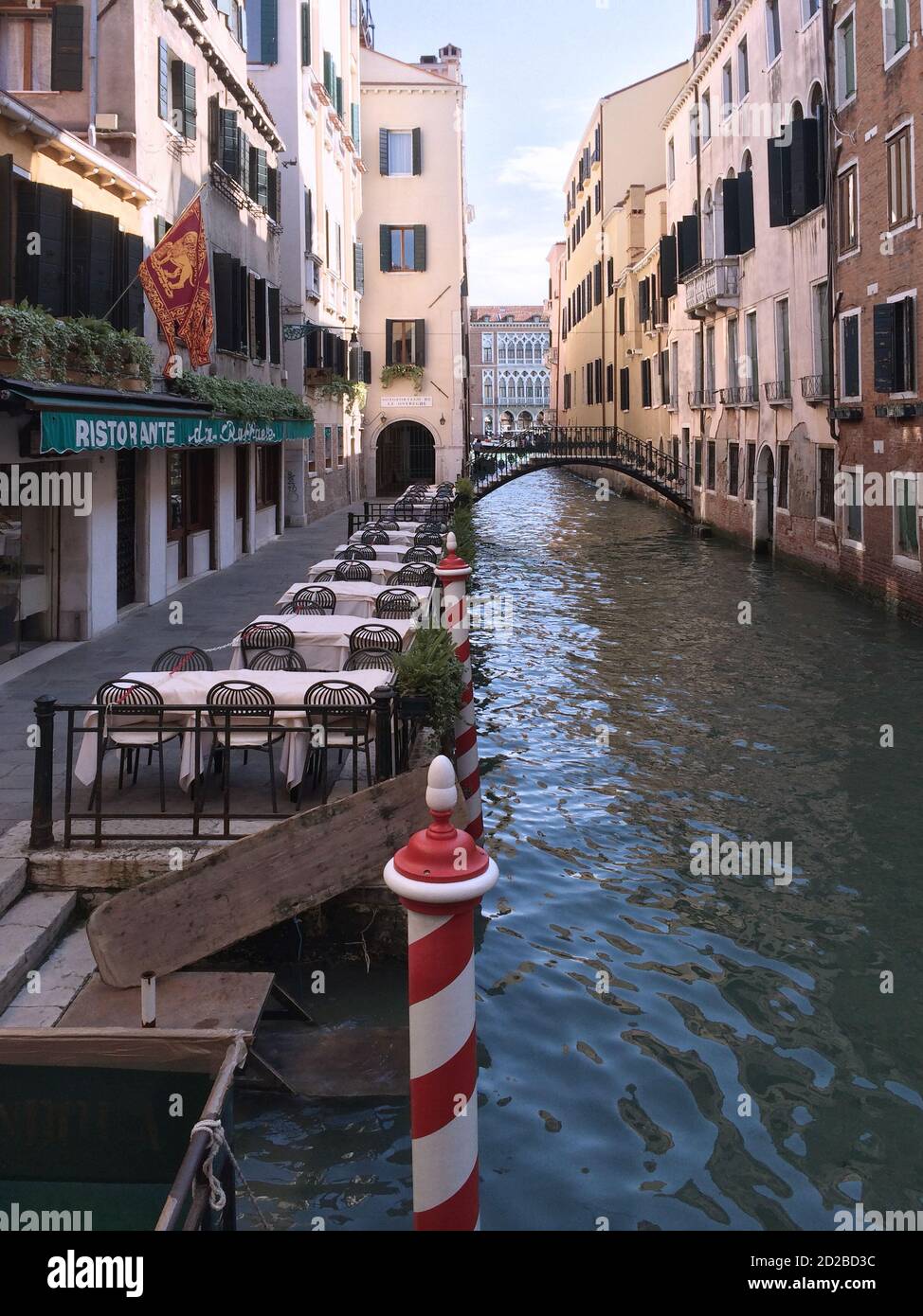 Venedig, Italien, Venetien, Lagune, Venetien, Kanal Stockfoto