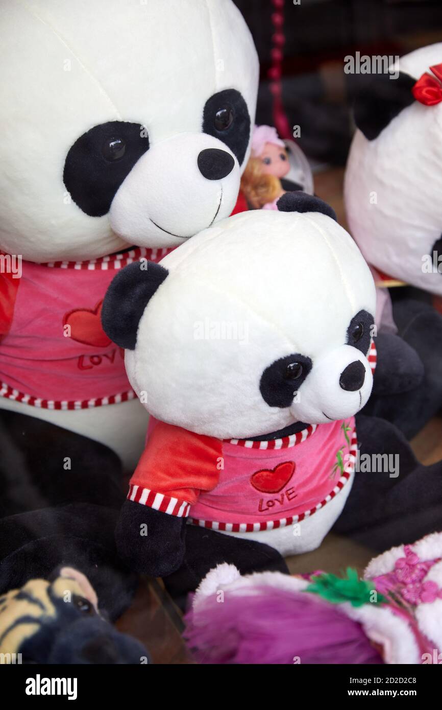 Panda Teddybären Stockfoto