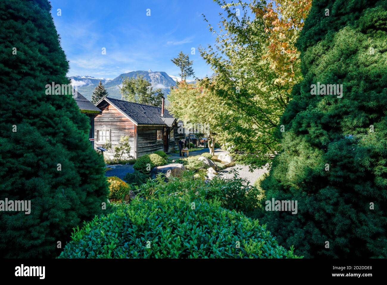 Nikkei Internment Memorial Center, New Denver, Slocan Valley, British Columbia, Kanada Stockfoto