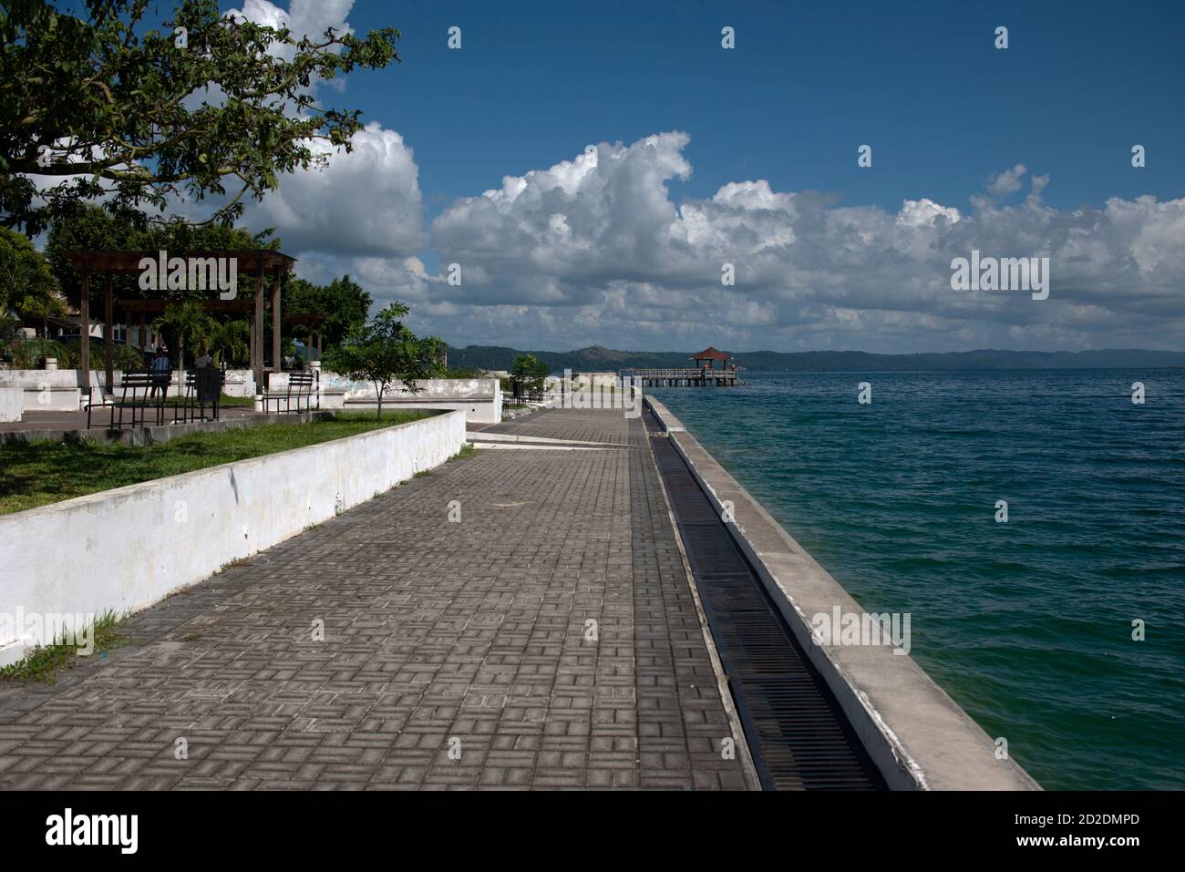 Lake Peten, San Jose, El Petén, Guatemala. Stockfoto