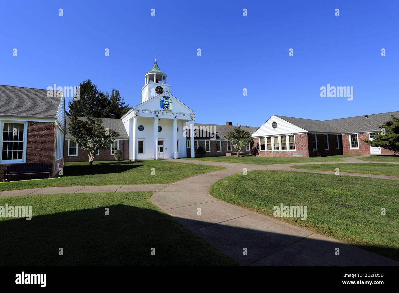 Die Setauket Schule Ost Setauket Long Island New York Stockfoto