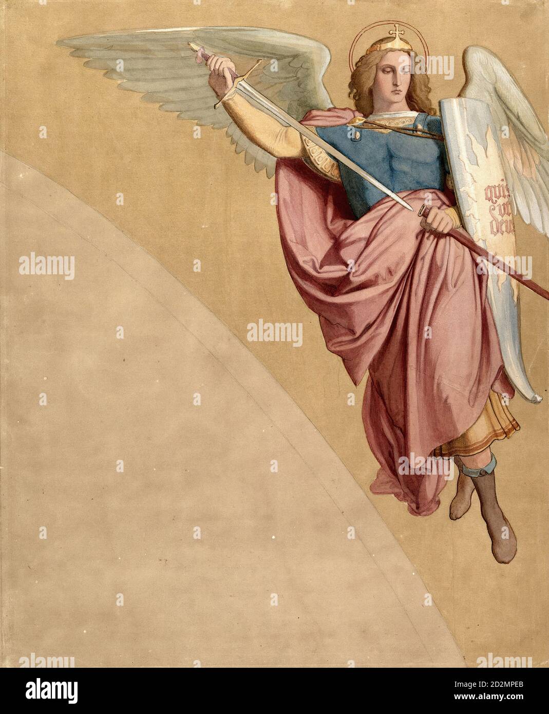 Archangel Drawing Stockfotos Und Bilder Kaufen Alamy