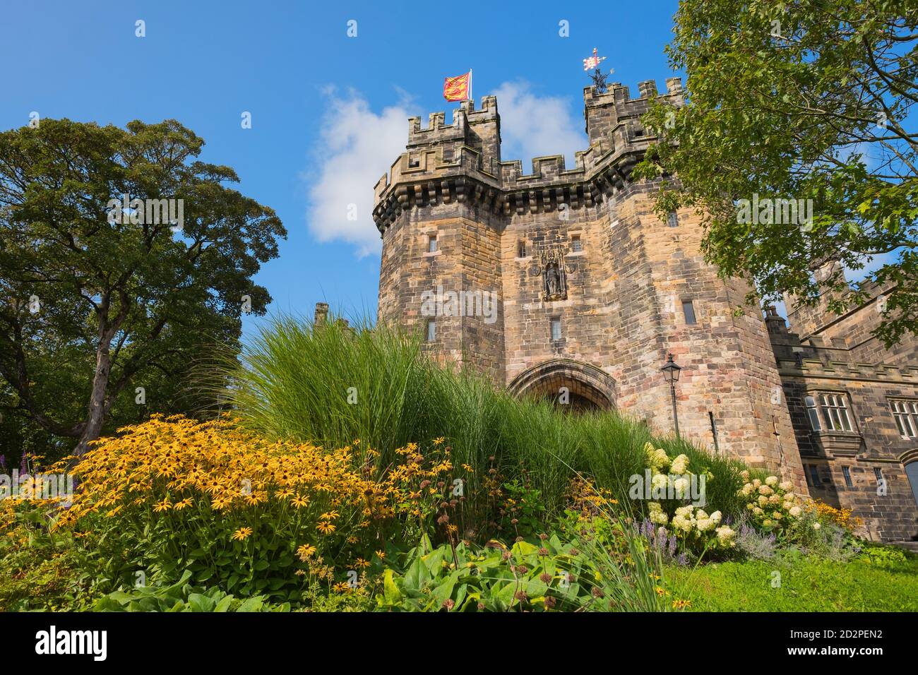 Lancaster Castle. Lancashire, Großbritannien Stockfoto