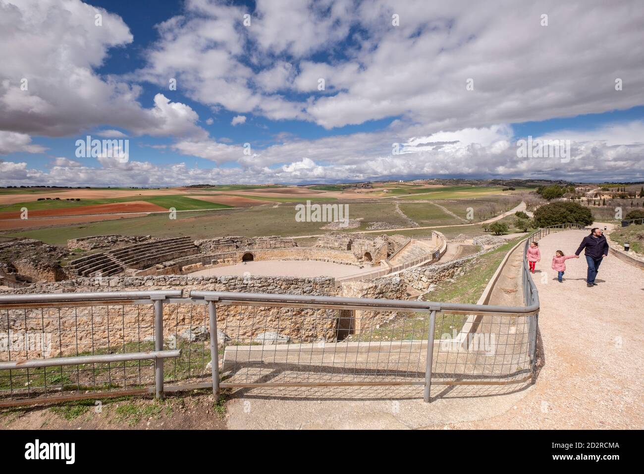 parque arqueológico de Segóbriga, Saelices, Cuenca, Castilla-La Mancha, Spanien Stockfoto