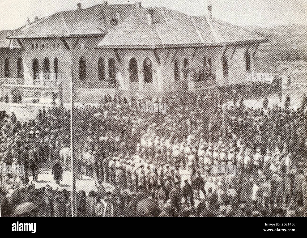 Einweihung der Großen Nationalversammlung der Türkei am 23. April 1920 Stockfoto