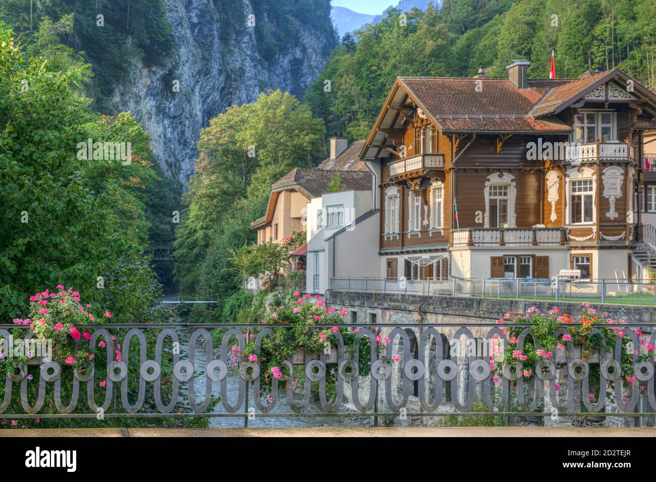 Bad Ragaz, St. Gallen, Schweiz, Europa Stockfoto