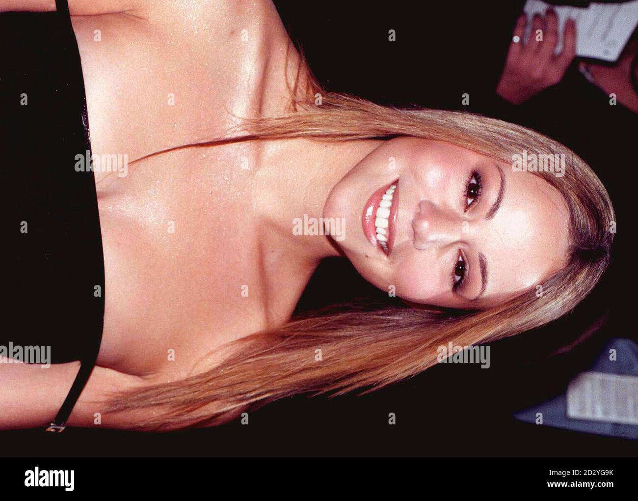 Bibliotheksdatei vom 08.11.97 der Sängerin Mariah Carey, die ihren 28. Geburtstag am Freitag 27. März 1998 feiert. Bild von Stefan Rousseau Stockfoto