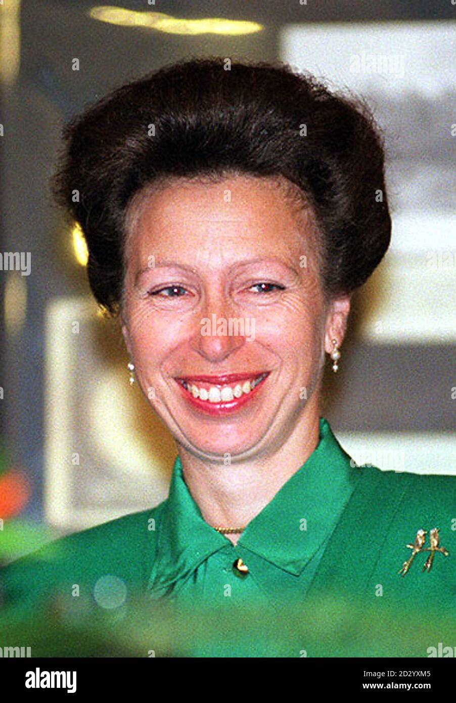 Prinzessin Anne, die Prinzessin Royal, die morgen (Samstag), 15. August 1998 ihren 48. Geburtstag feiert. Stockfoto